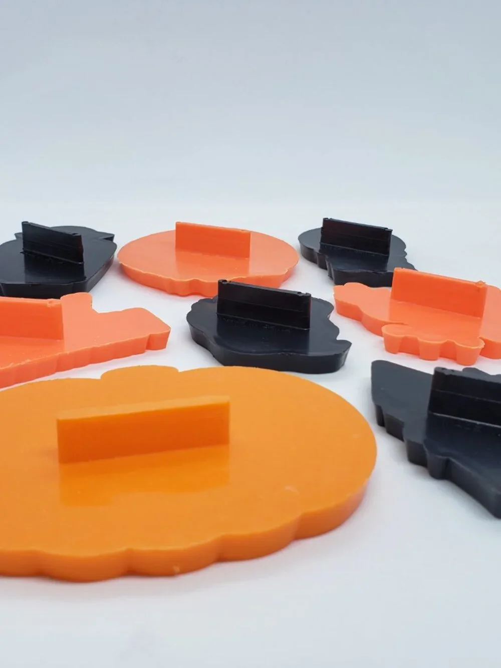 10 Vintage 1980s Halloween Cookie Cutters Witch Vampire Pumpkin Haunted House